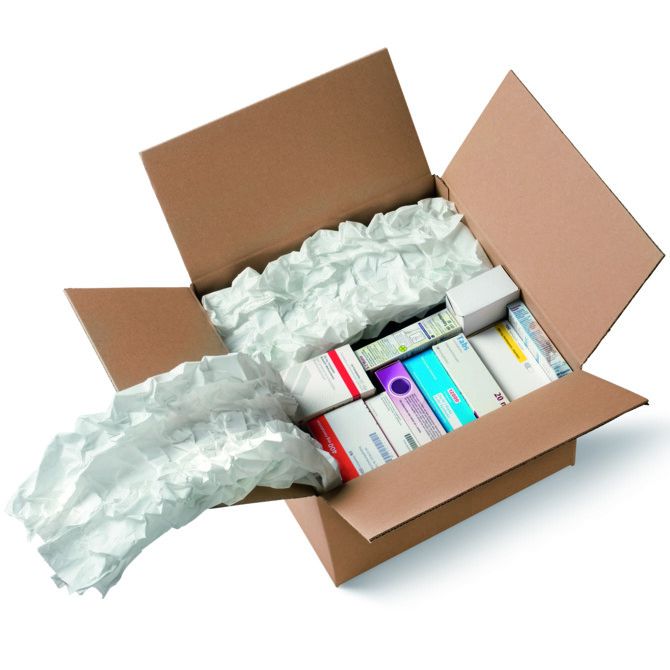 P+ Track 70g 400mm280m fanfold white